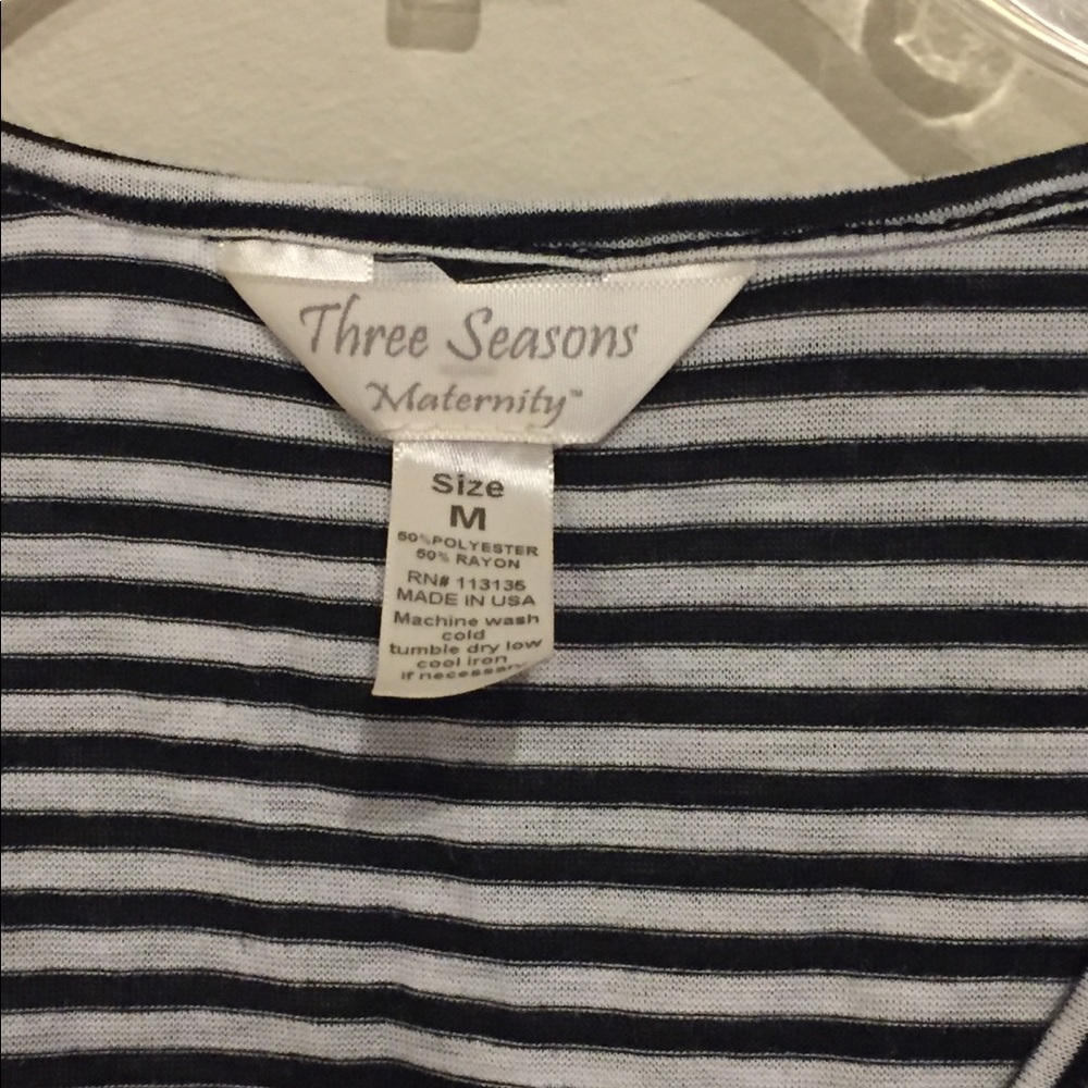 **SOLD** Black and white tank - Picture 4 of 4